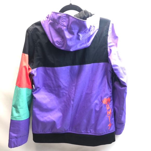 Nomis Jacket Snowboard Ski Waterproof Insulated Purple Logo - Picture 3 of 10